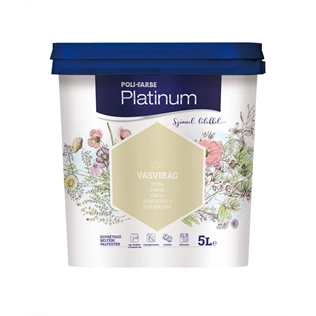 Poli-Farbe Platinum V30 VASVIRÁG 5L Poli-Farbe Platinum V30 VASVIRÁG 5L