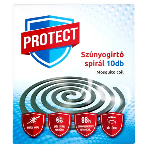 PROTECT szúnyogirtó spirál 10 db