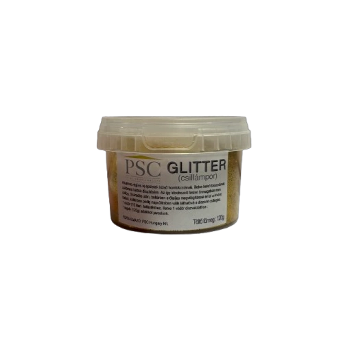 PSC glitter csillámpor ARANY 120g PSC glitter csillámpor ARANY 120g