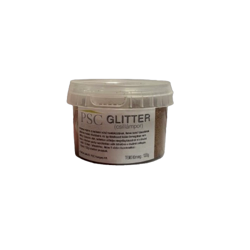 PSC glitter csillámpor BRONZ 120g
