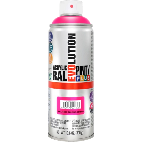 Pinty Plus Evolution akril RAL4010 VILÁGOS BÍBOR 400ml
