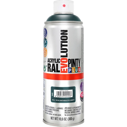Pinty Plus Evolution AKRIL-400ML RAL7016 antracit szürke Pinty Plus Evolution AKRIL-400ML RAL7016 antracit szürke