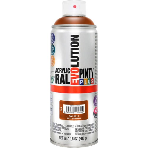 Pinty Plus Evolution AKRIL-400ML RAL8011 dióbarna Pinty Plus Evolution AKRIL-400ML RAL8011 dióbarna