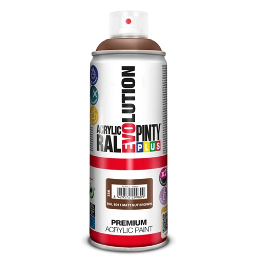 Pinty Plus Evolution AKRIL-400ML RAL8011 matt dióbarna Pinty Plus Evolution AKRIL-400ML RAL8011 matt dióbarna