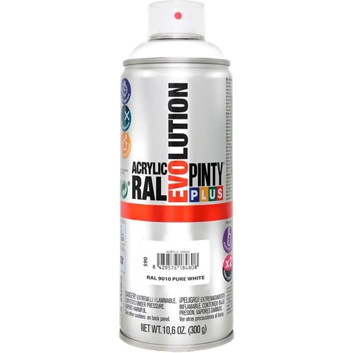 Pinty Plus Evolution AKRIL-400ML RAL9010 fényes fehér