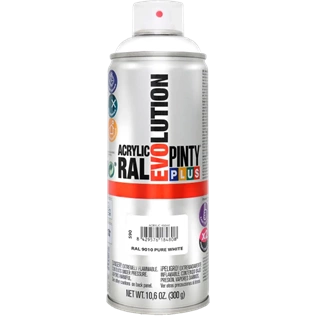 Pinty Plus Evolution AKRIL-400ML RAL9010 selyemfényű fehér Pinty Plus Evolution AKRIL-400ML RAL9010 selyemfényű fehér