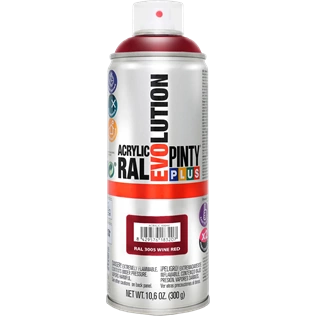 Pinty Plus Evolution akril RAL3005 BORVÖRÖS 400ml