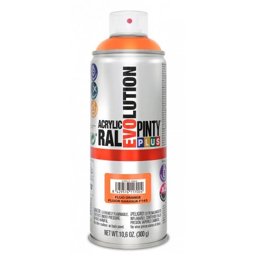 Pinty Plus Evolution akril F143 FLUOR NARANCS 400ml