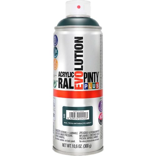 Pinty Plus Evolution akril RAL7016 MATT ANTRACIT SZÜRKE 400ml