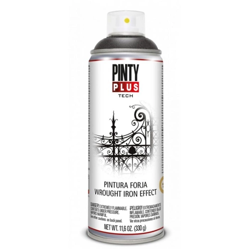 Pinty Plus Tech Kovácsoltvas spray fekete 400ml Pinty Plus Tech Kovácsoltvas spray fekete 400ml