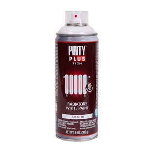 Pinty Plus Tech Radiátor fehér festék - 400ml Pinty Plus Tech Radiátor fehér festék - 400ml
