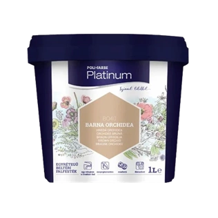 Poli-Farbe Platinum BO40 BARNA ORCHIDEA 1L Poli-Farbe Platinum BO40 BARNA ORCHIDEA 1L