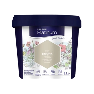 Poli-Farbe Platinum E40 EZÜSTFA 1L Poli-Farbe Platinum E40 EZÜSTFA 1L
