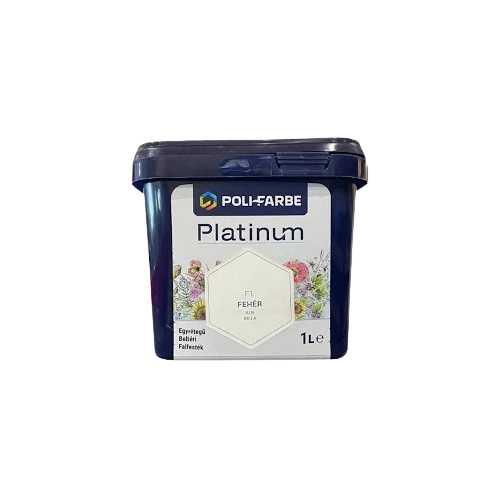 Poli-Farbe Platinum F1 FEHÉR 1L