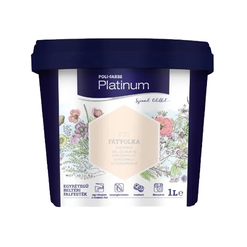 Poli-Farbe Platinum F20 FÁTYOLKA 1L Poli-Farbe Platinum F20 FÁTYOLKA 1L