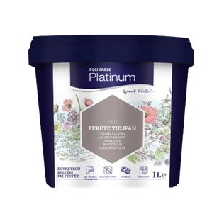 Poli-Farbe Platinum F60 FEKETE TULIPÁN 1L Poli-Farbe Platinum F60 FEKETE TULIPÁN 1L