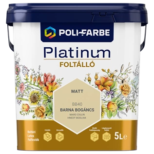 Poli-Farbe Platinum Foltálló BB40 BARNA BOGÁNCS 5L