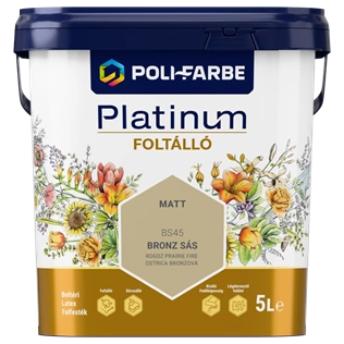 Poli-Farbe Platinum Foltálló BS45 BRONZ SÁS 5L