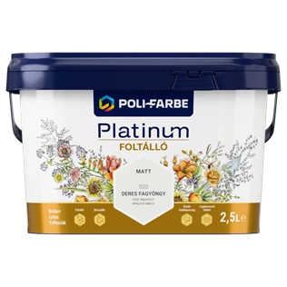 Poli-Farbe Platinum Foltálló D20 DERES FAGYÖNGY 2,5L