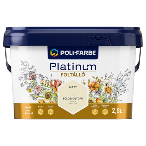 Poli-Farbe Platinum Foltálló F15 FÖLDIMOGYORÓ 2,5L