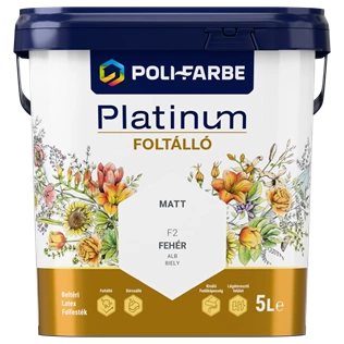 Poli-Farbe Platinum Foltálló F2 FEHÉR 5L