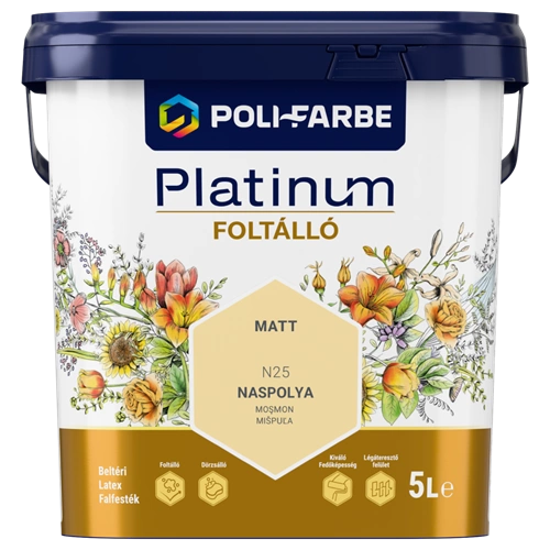Poli-Farbe Platinum Foltálló N25 NASPOLYA 5L
