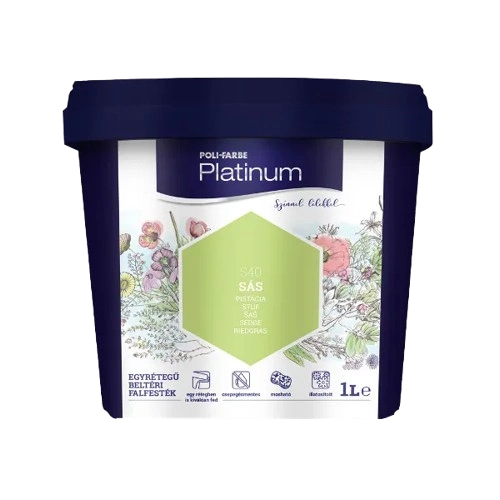 Poli-Farbe Platinum S40 SÁS 1L Poli-Farbe Platinum S40 SÁS 1L