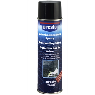 Presto Alvázvédő bitumenes fekete aeroszol  500 ml