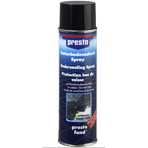 Presto Alvázvédő bitumenes fekete aeroszol  500 ml