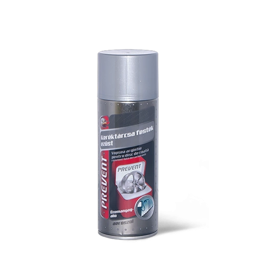 Prevent üzemanyagálló keréktárcsa festékspray EZÜST 400ml Prevent üzemanyagálló keréktárcsa festékspray EZÜST 400ml