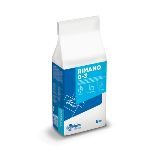Rigips Rimano 0-3 beltéri glettelőgipsz 5kg/zsák