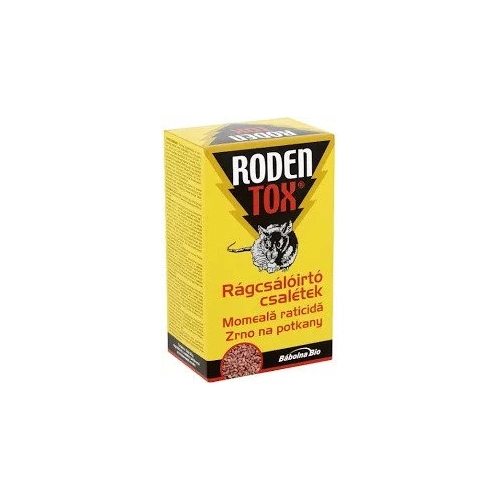 RODENTOX rágcsálóirtó csalétek  27 ppm 150 g
