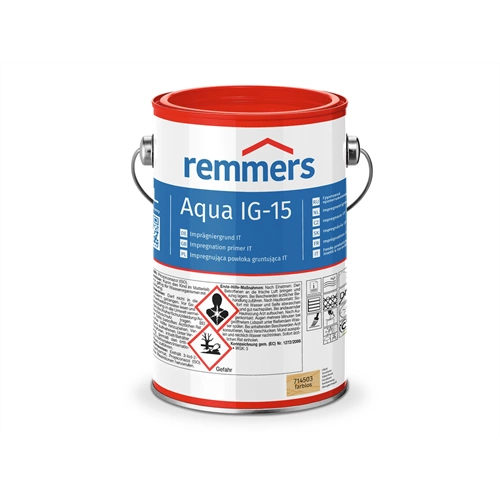 Remmers Aqua IG15 vizesbáziú favédő alapozó faanyagokra SZÍNTELEN 750ml Remmers Aqua IG15 vizesbáziú favédő alapozó faanyagokra SZÍNTELEN 750ml