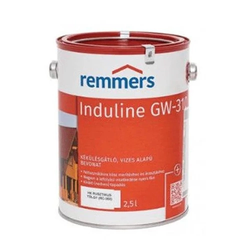 Remmers GW-310 vizesbázisú kültéri vékonylazúr FEHÉR 750ml