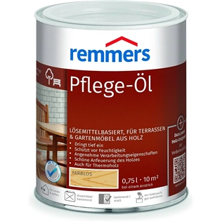Remmers oldószerbázisú ápolóolaj faburkolatokra SZÍNTELEN 750ml