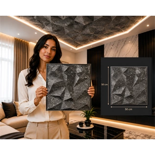 Saarpor 3D álmennyezet MONTEGO SILVER