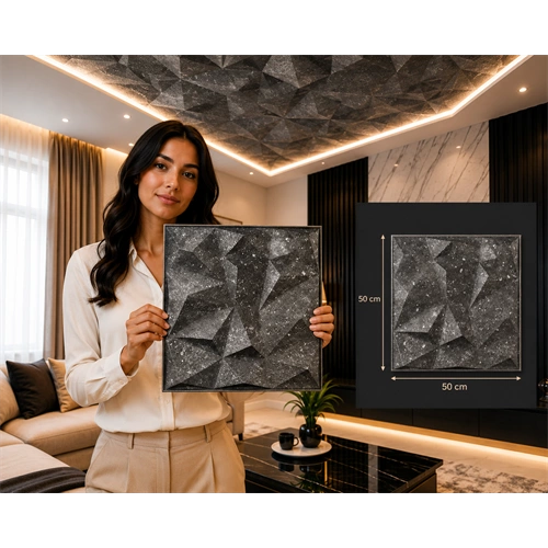 Saarpor 3D álmennyezet MONTEGO SILVER