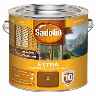 Sadolin Extra vastaglazúr DIÓ 2,5L Sadolin Extra vastaglazúr DIÓ 2,5L