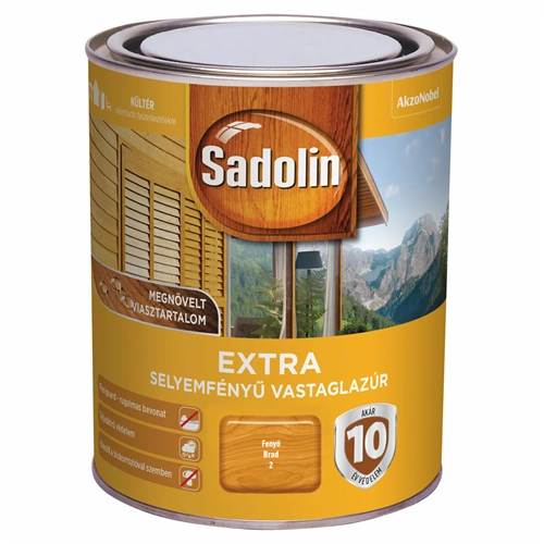 Sadolin Extra vastaglazúr FENYŐ 750ml Sadolin Extra vastaglazúr FENYŐ 750ml