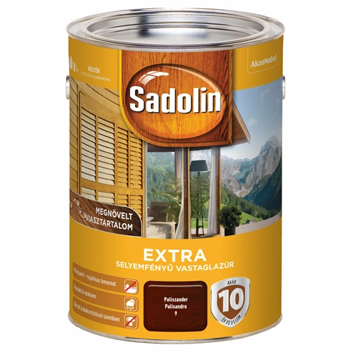 Sadolin Extra vastaglazúr PALISZANDER 5L Sadolin Extra vastaglazúr PALISZANDER 5L