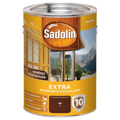 Sadolin Extra vastaglazúr TEAK 5L