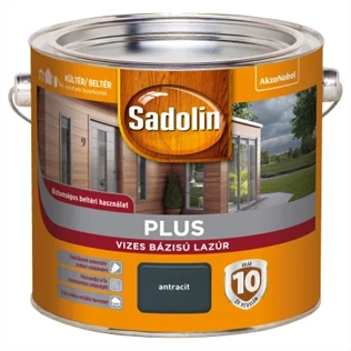 Sadolin Plus vizes vastaglazúr ANTRACIT 2,5L Sadolin Plus vizes vastaglazúr ANTRACIT 2,5L