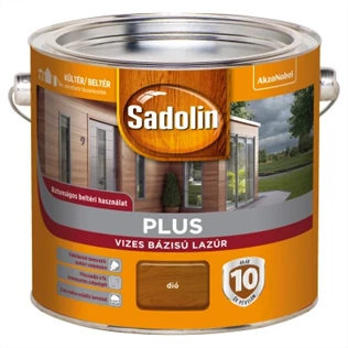 Sadolin Plus vizes vastaglazúr DIÓ 2,5L Sadolin Plus vizes vastaglazúr DIÓ 2,5L