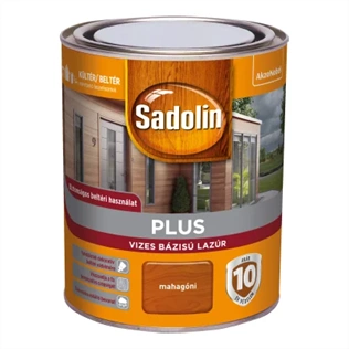 Sadolin Plus vizes vastaglazúr MAHAGÓNI 750ml Sadolin Plus vizes vastaglazúr MAHAGÓNI 750ml