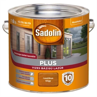 Sadolin Plus vizes vastaglazúr RUSZTIKUS TÖLGY 2,5L