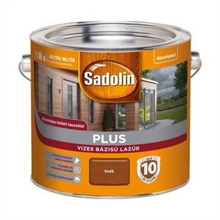 Sadolin Plus vizes vastaglazúr TEAK 2,5L Sadolin Plus vizes vastaglazúr TEAK 2,5L