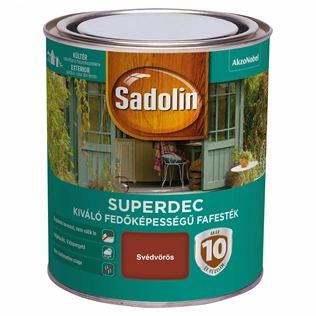 Sadolin Superdec fafesték svédvörös 750ml Sadolin Superdec fafesték svédvörös 750ml