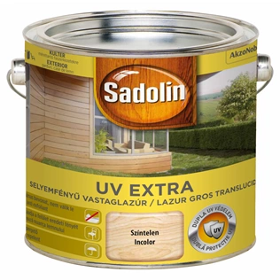 Sadolin UV Extra színtelen kültéri lazúr 2,5L Sadolin UV Extra színtelen kültéri lazúr 2,5L