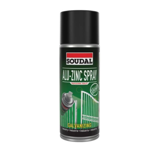 Soudal Alu-Zink spray fényes 400ml Soudal Alu-Zink spray fényes 400ml