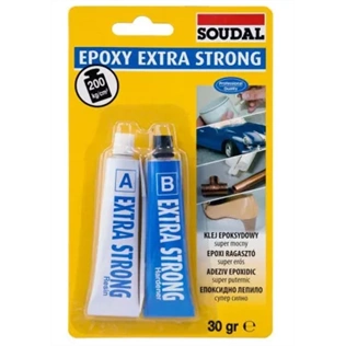 Soudal Epoxy Extra Strong ragasztó 2x15ml Soudal Epoxy Extra Strong ragasztó 2x15ml